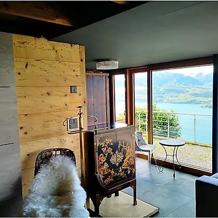 With View Of The Mountains And The