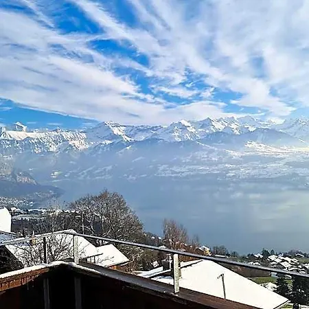 With View Of The Mountains And The