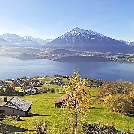 With View Of The Mountains And The